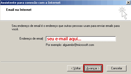 Outlook Express 6 - Adicionar conta