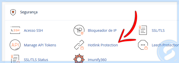 cPanel - Hotlink Protection