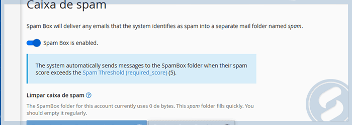 cPanel - E-mail - Spam Filters